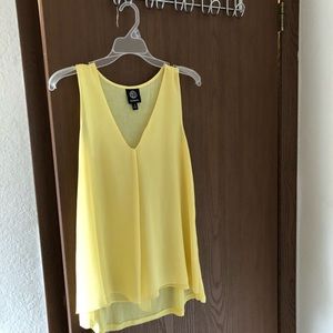 Yellow tank